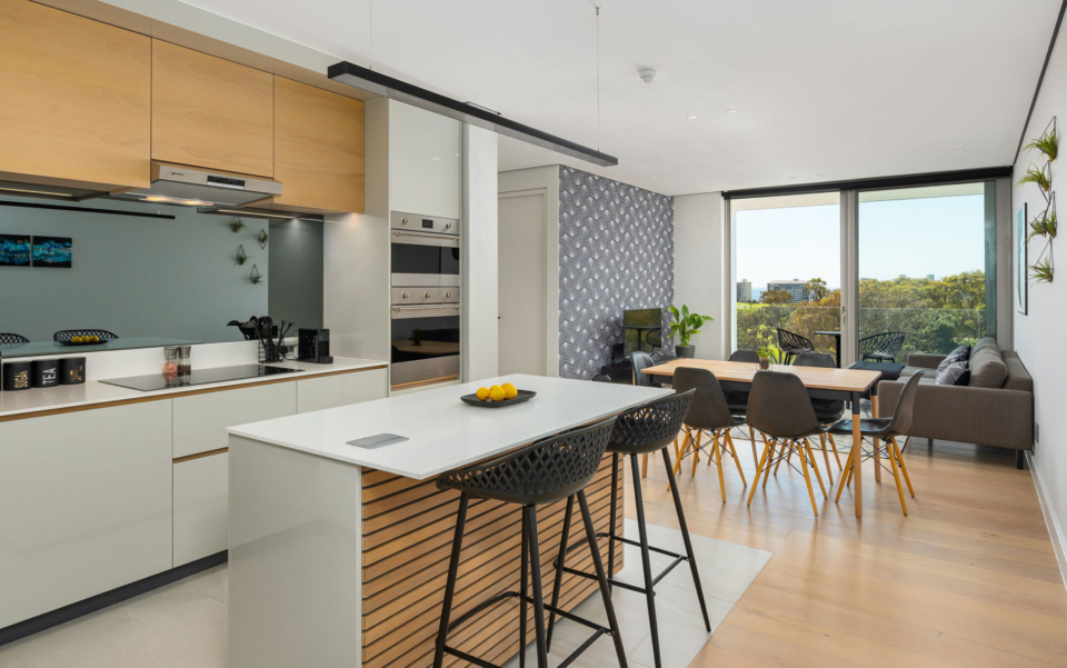 Photo 7 of Condo Greenpoint accommodation in Green Point, Cape Town with 2 bedrooms and 2 bathrooms