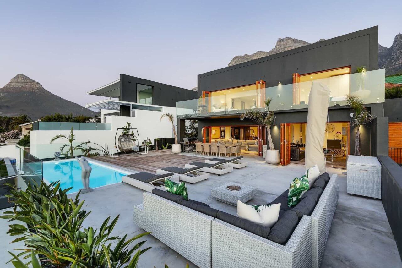 Photo 16 of Jo Leo Villa accommodation in Camps Bay, Cape Town with 4 bedrooms and 3 bathrooms