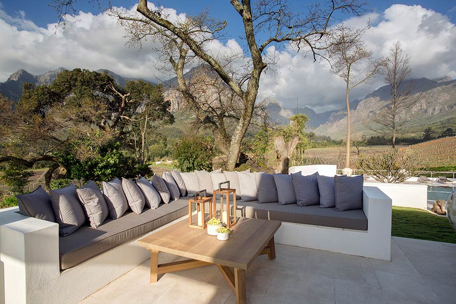 Photo 12 of Oldenburg – The Homestead accommodation in Franschhoek, Cape Town with 6 bedrooms and 6 bathrooms