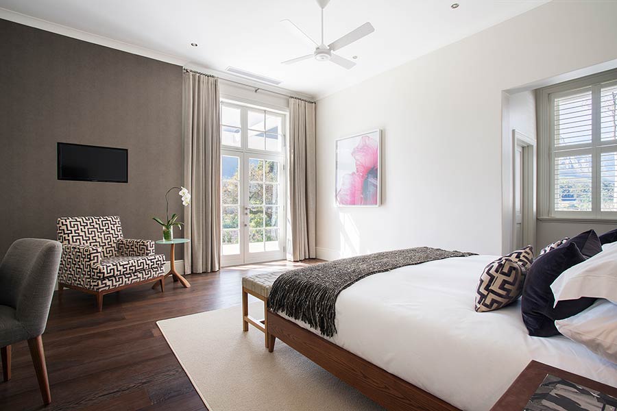 Photo 13 of Oldenburg – The Homestead accommodation in Franschhoek, Cape Town with 6 bedrooms and 6 bathrooms