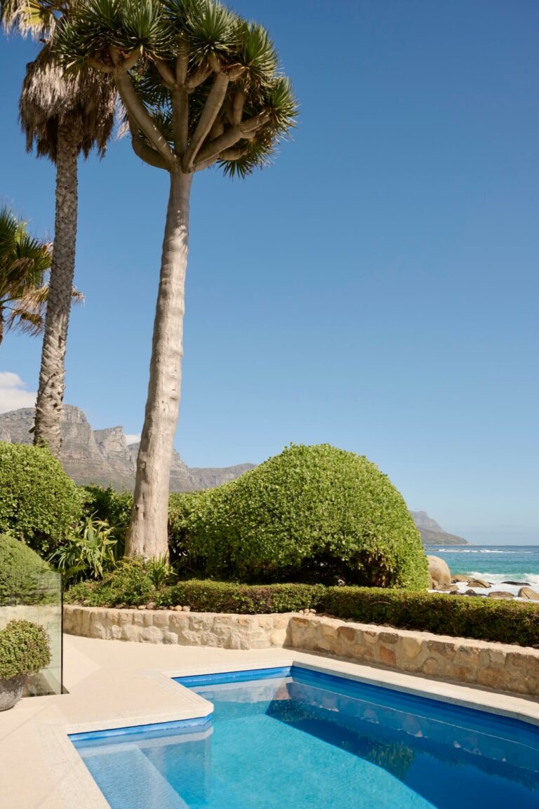 Cape Town Luxury Escapes Terrace Pool And Garden